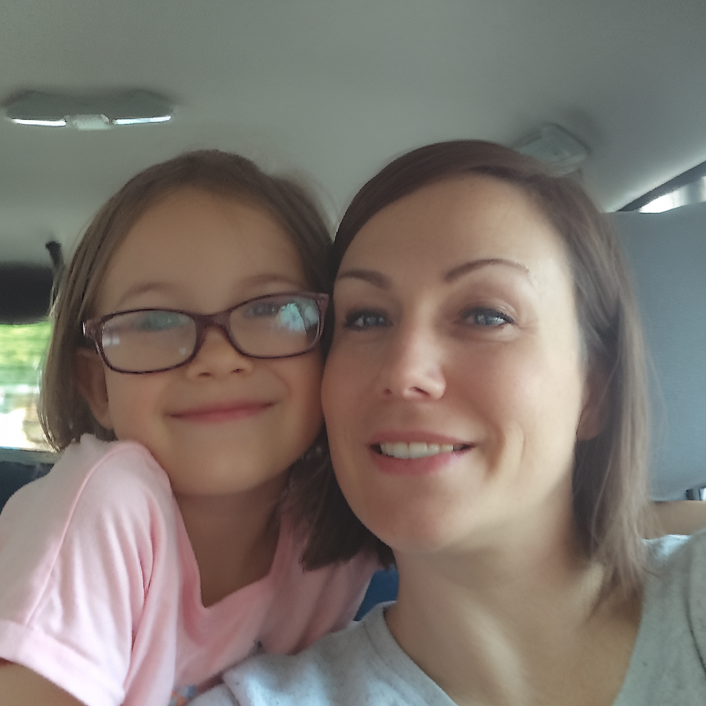 me and my little sister