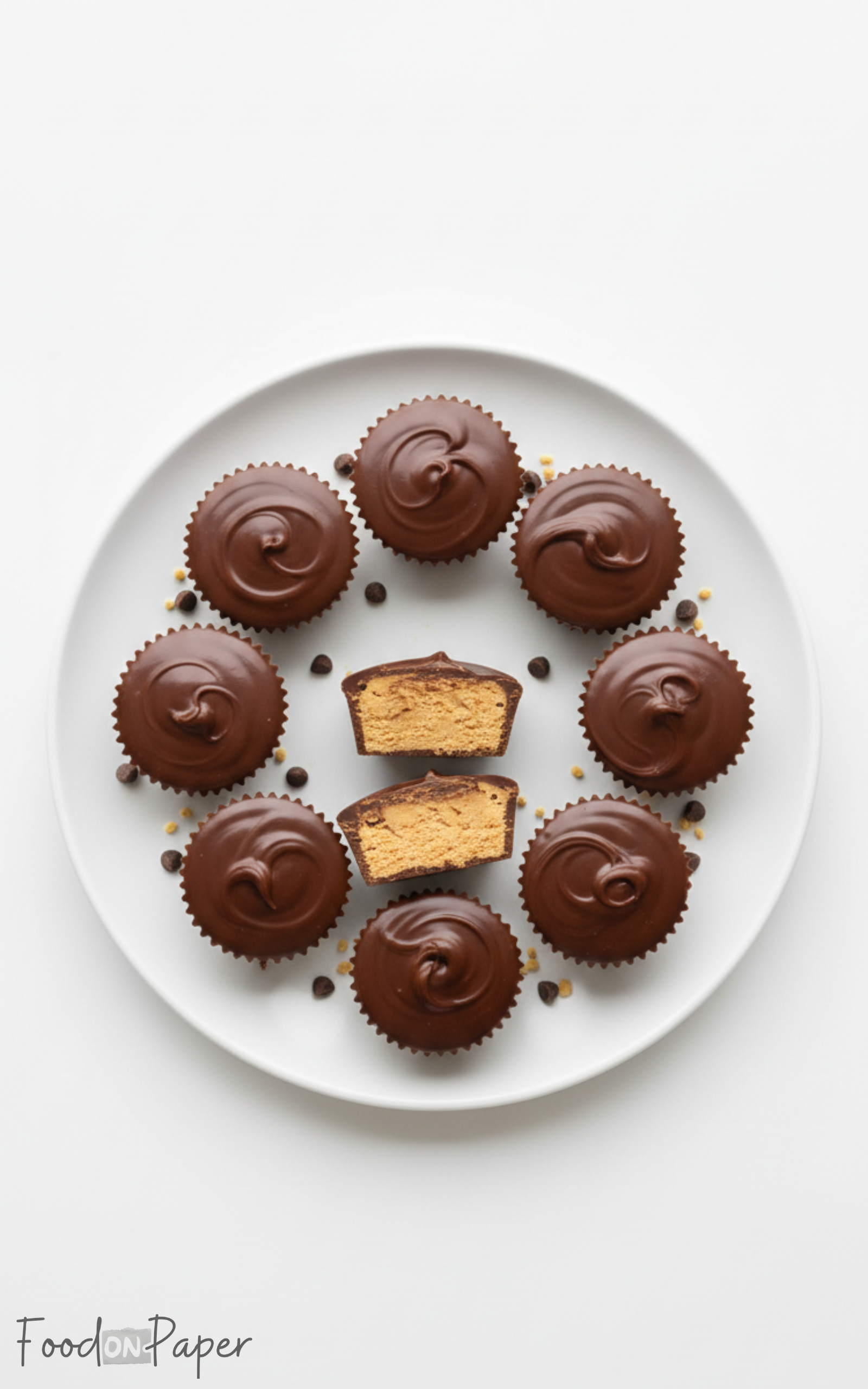Perfect homemade Copycat reeses cups