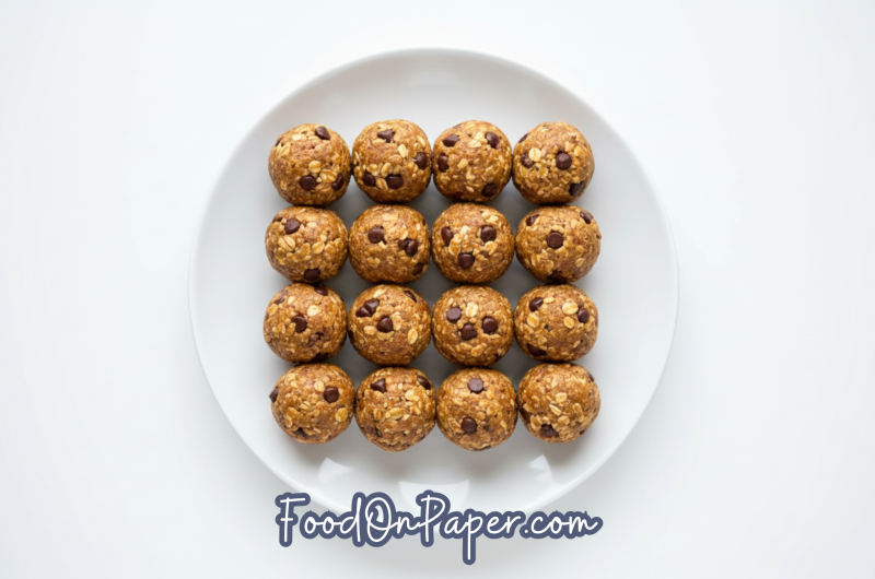 Healthy no bake oatmeal protein balls