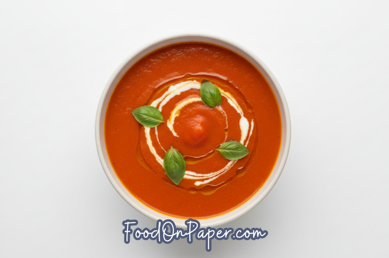 Roasted Tomato Basil Soup