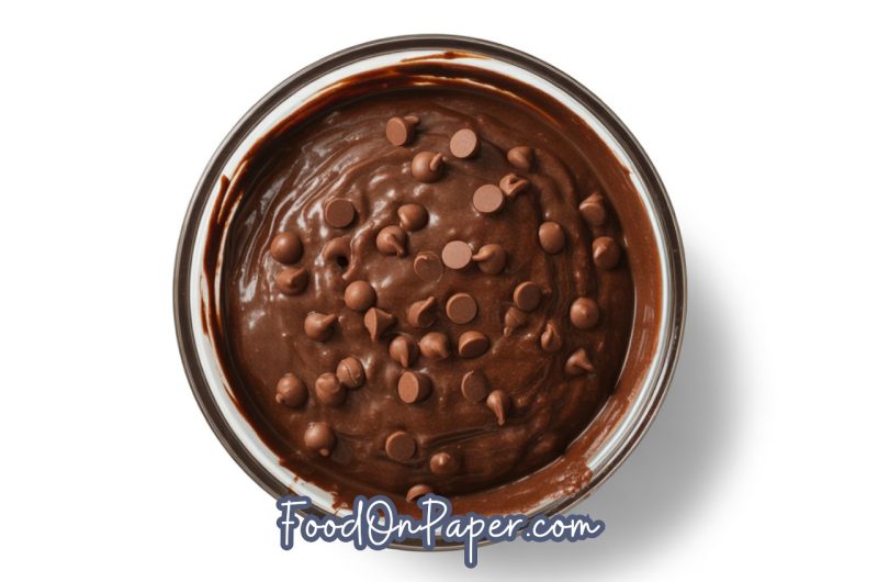 Easy No-Bake Edible Brownie Batter