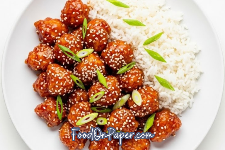 Sticky Orange Chicken