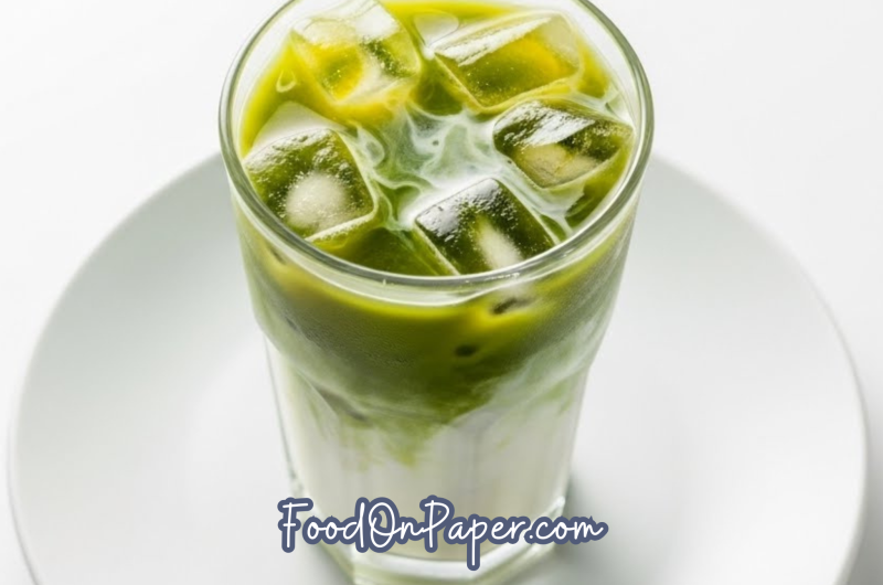Iced Vanilla Matcha Latte