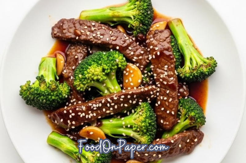 Beef and Broccoli Stir Fry