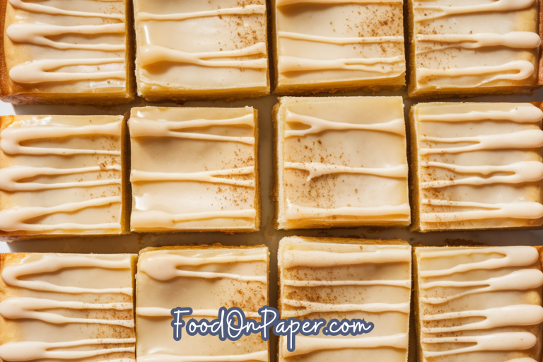 Homemade Maple Donut Bars recipe