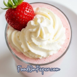 Strawberry Cheesecake Milkshake