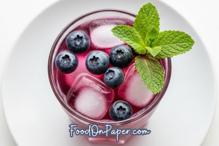 Blueberry Lemonade Refresher