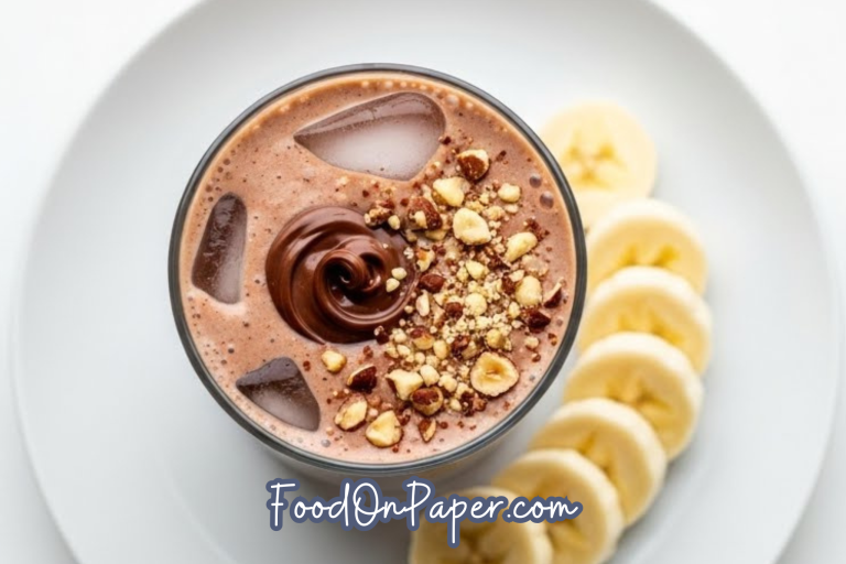 Chocolate Hazelnut Smoothie