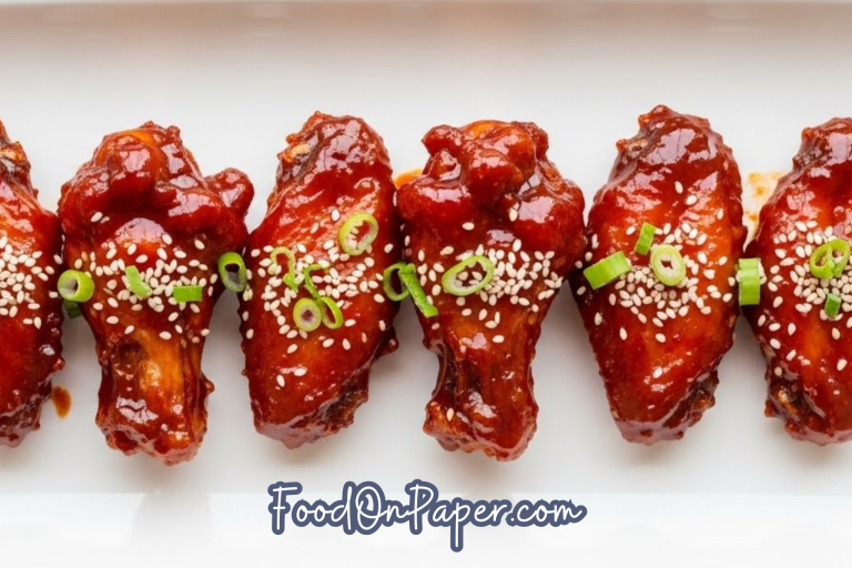 Spicy Korean Chicken Wings