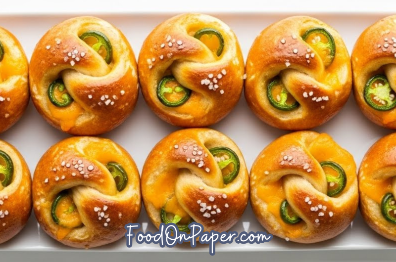 Cheddar Jalapeño Pretzel Bites