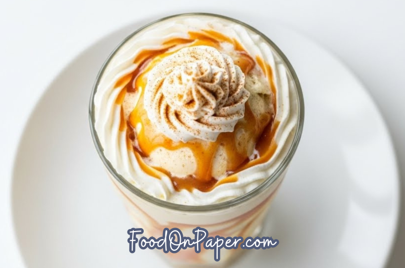 Caramel Apple Milkshake