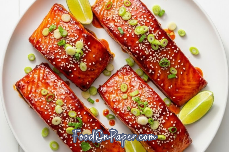 Sweet Chili Glazed Salmon