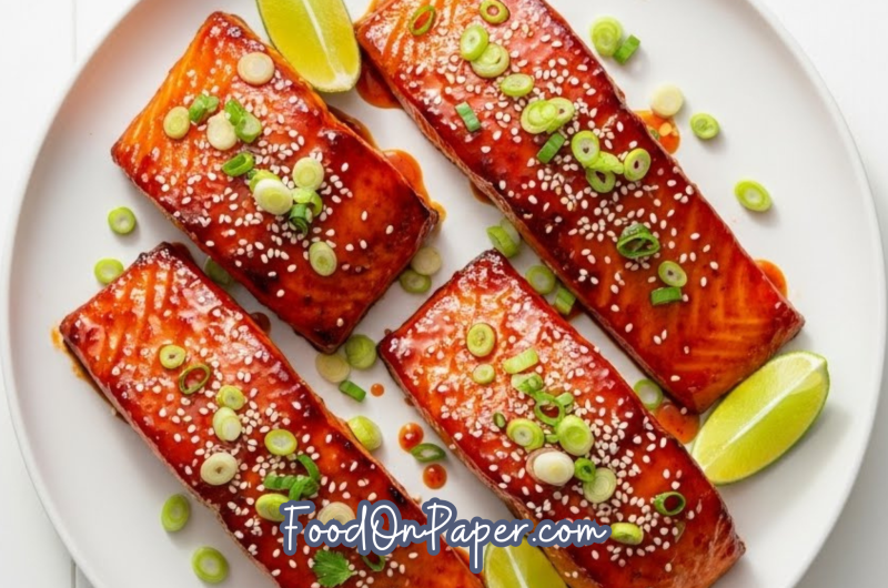 Sweet Chili Glazed Salmon