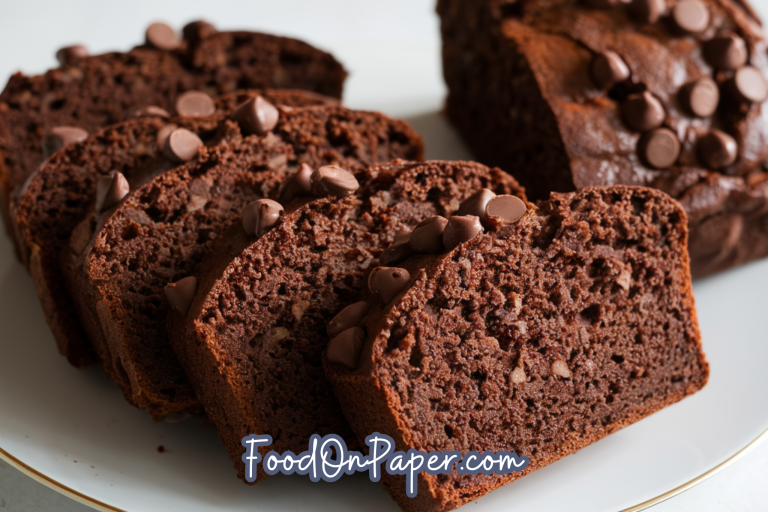 Double Chocolate Banana Bread