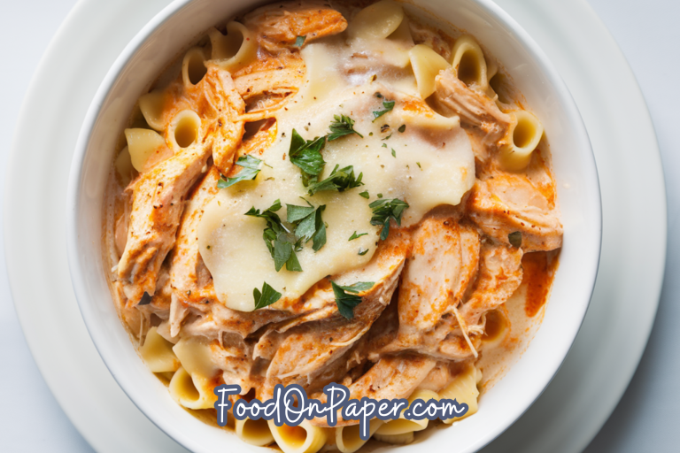 Slow Cooker Cajun Chicken Alfredo