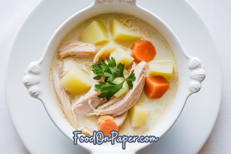 Instant Pot Creamy Chicken Soup