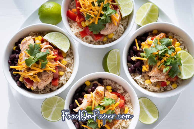 Instant Pot Chicken Taco Bowls