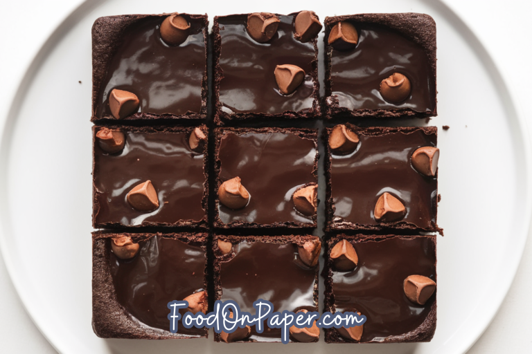 Eggless Brownies Recipe