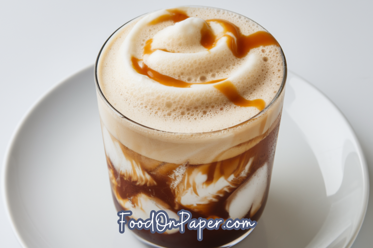 Caramel Cream Cold Foam Coffee