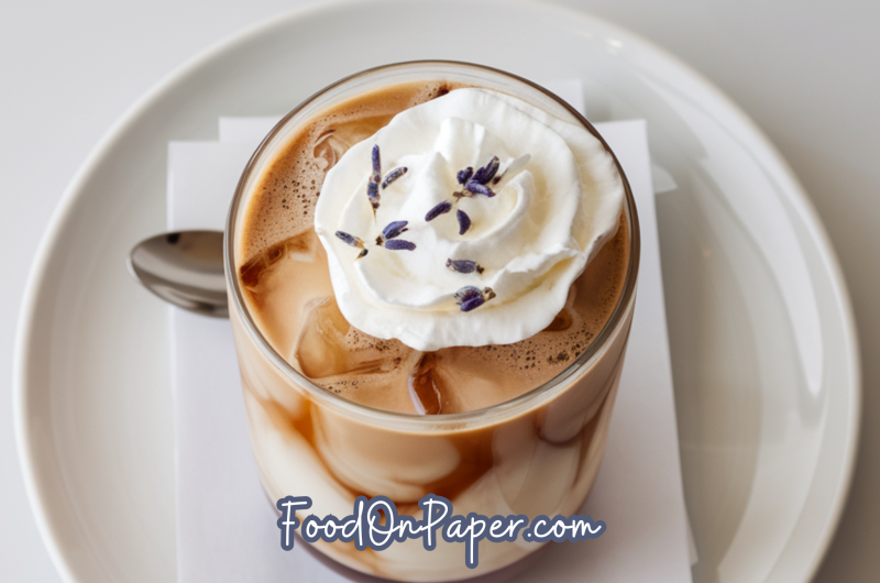 Honey Lavender Iced Latte