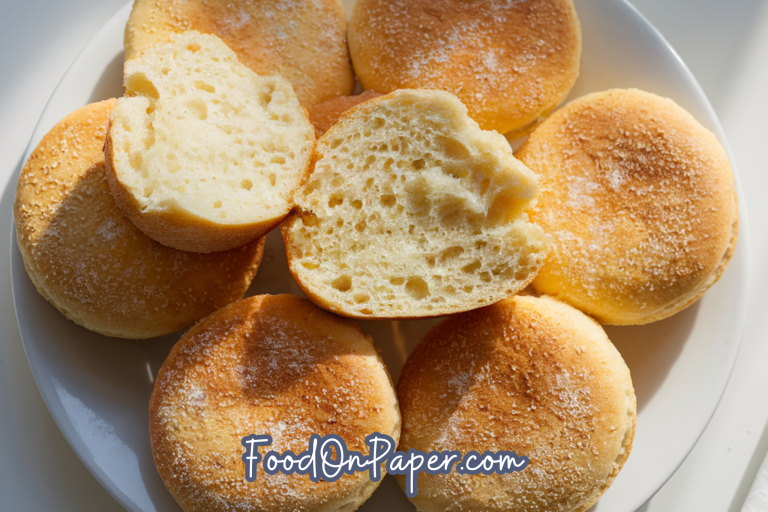 Homemade english muffin recipe