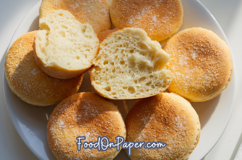 Homemade English muffin recipe