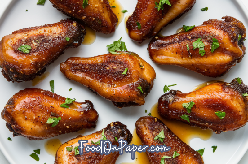 Cajun Garlic Butter Wings