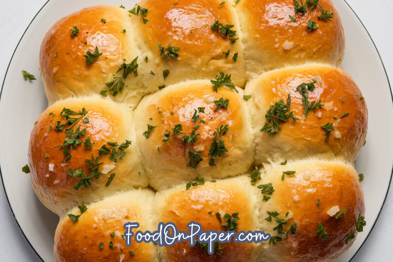 Garlic Parmesan Pull Apart Rolls