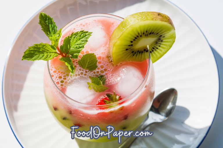 Strawberry Kiwi Cooler