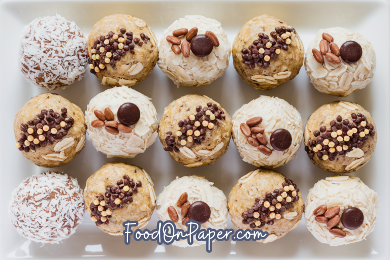 Coconut Oat Protein Balls
