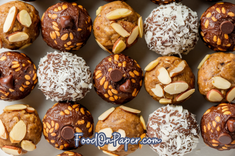 Chocolate Almond Energy Balls