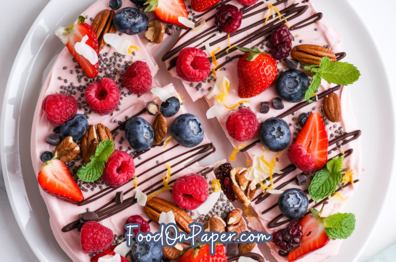 Strawberry Yogurt Bark