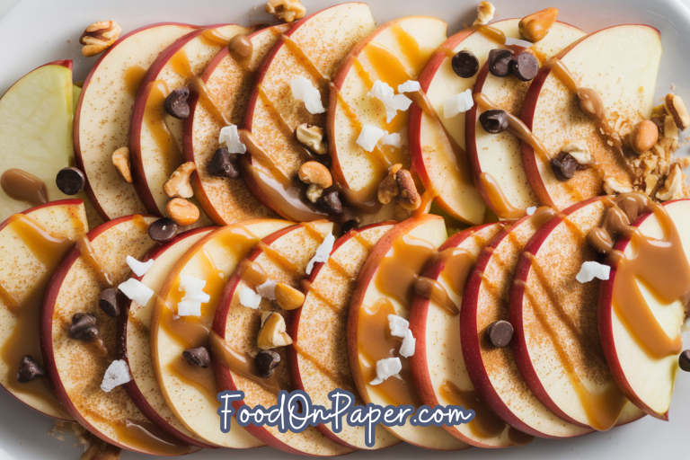 Cinnamon Sugar Apple Nachos