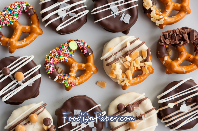 Chocolate Covered Pretzel Bites