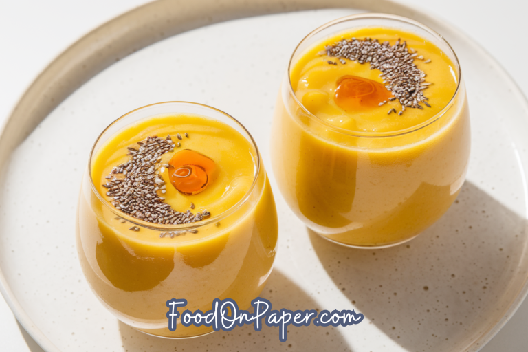 Mango Ginger Smoothie