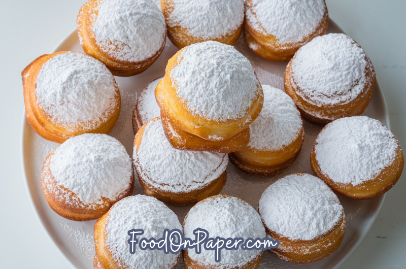 Homemade Vanilla French Beignets