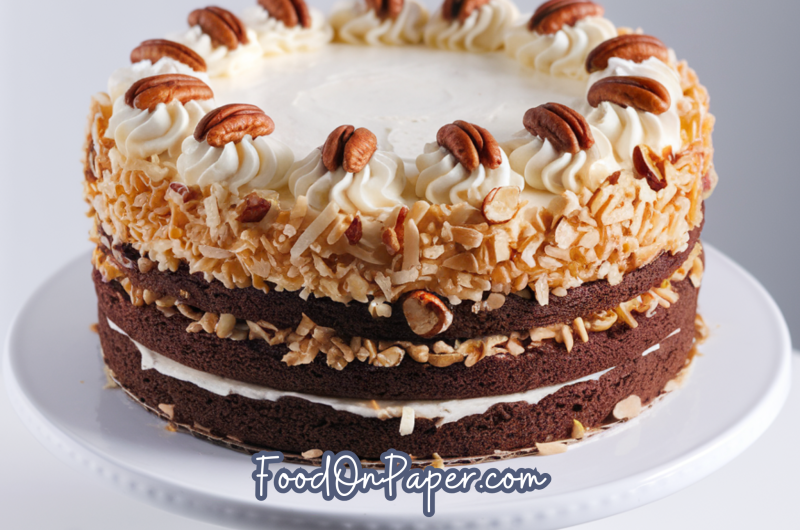 German chocolate cake