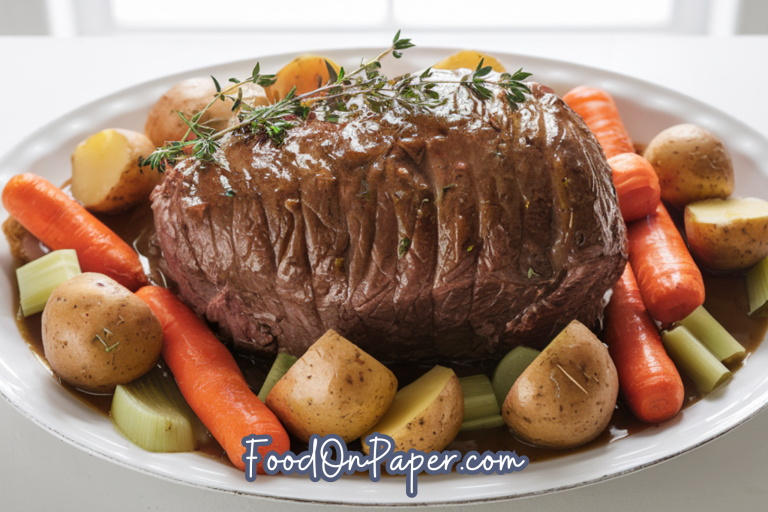 slow cooker pot roast