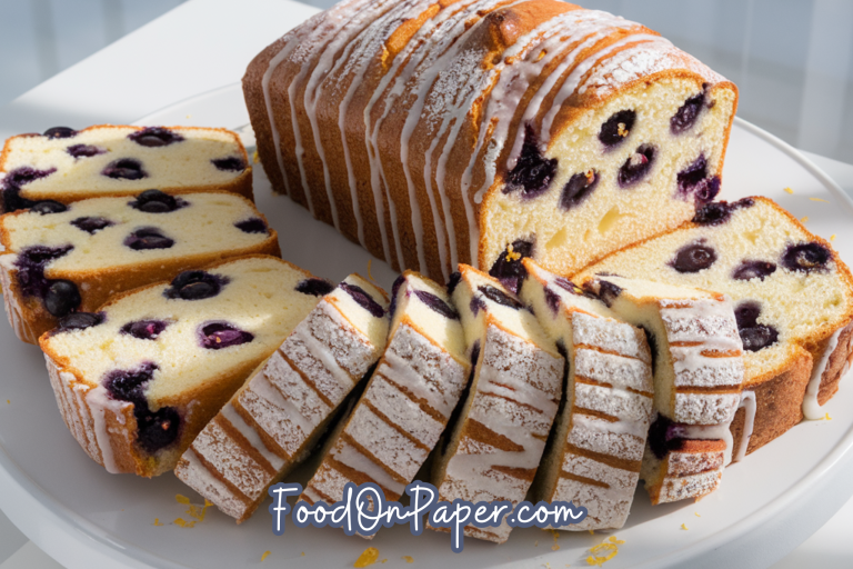blueberry cream cheese loaf