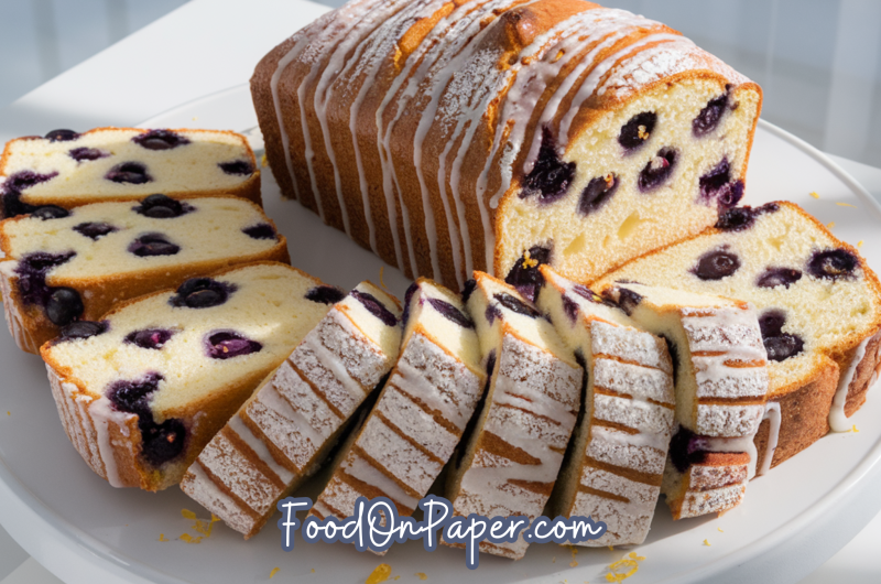 blueberry cream cheese loaf