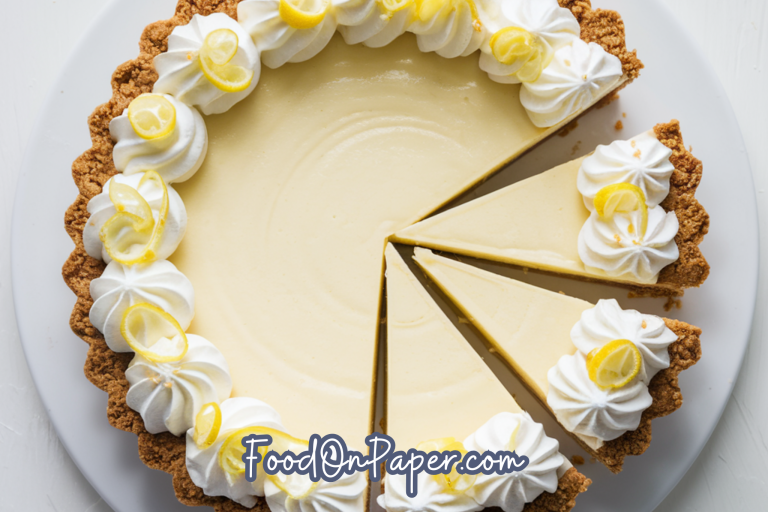 lemon sour cream pie