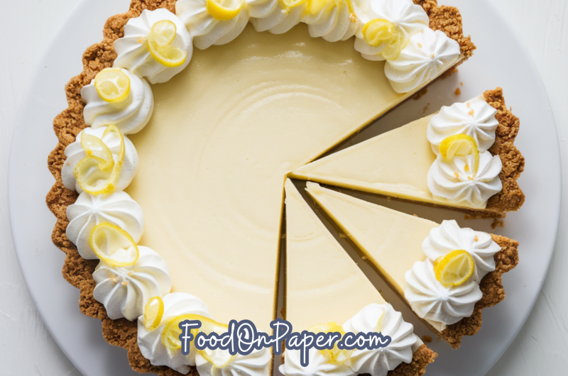 lemon sour cream pie