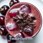 Cherry Chocolate Smoothi