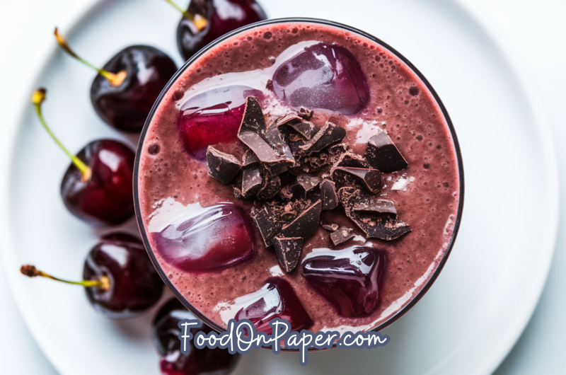Cherry Chocolate Smoothie