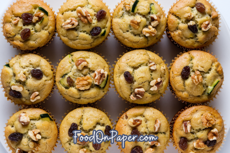 Carrot Cake Zucchini Muffins