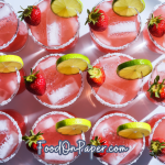 Frozen Strawberry Margarita Mocktail