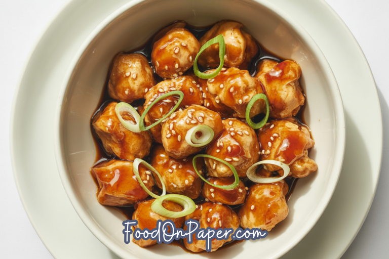 Sweet Soy Garlic Chicken Bites