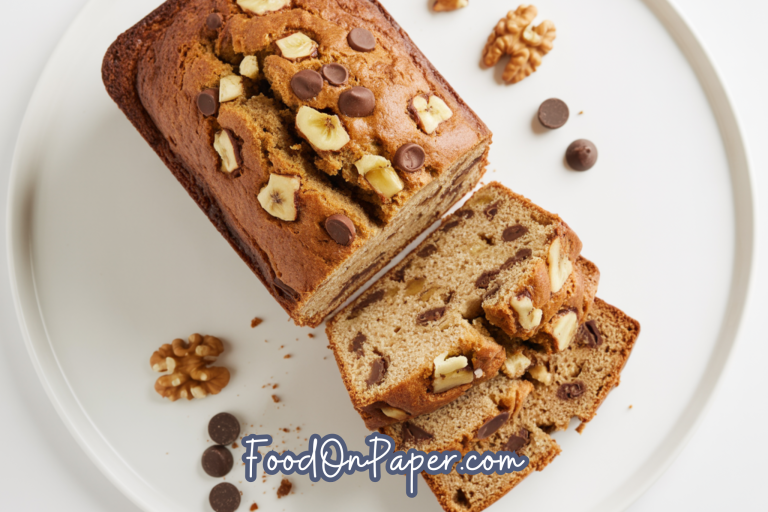 skinny banana bread