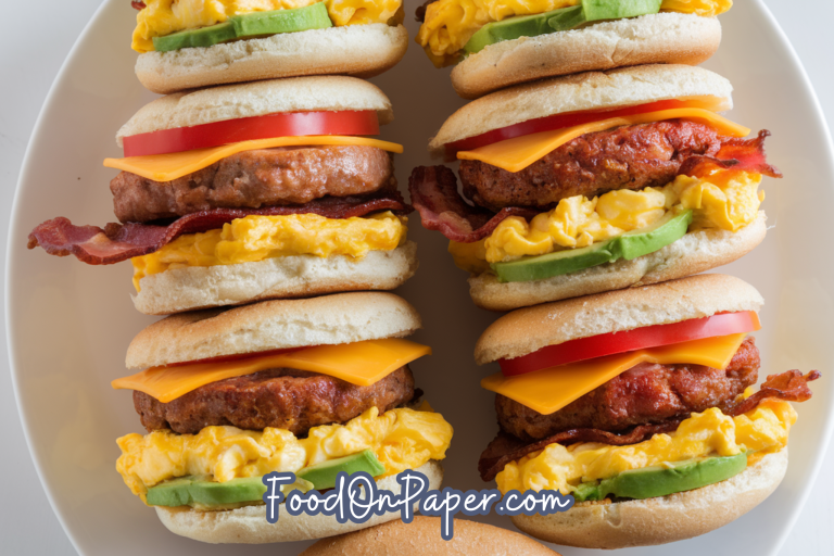 freezer breakfast sandwiches