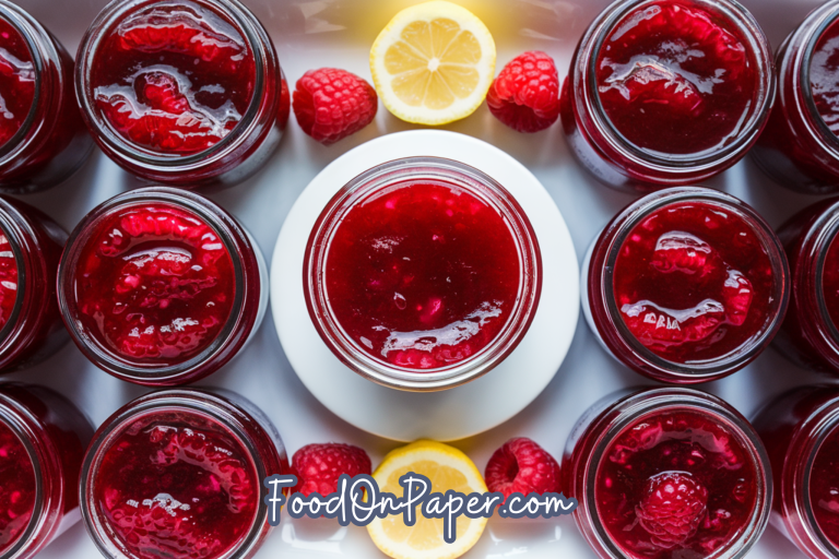 raspberry freezer jam